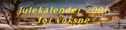Julekalender 2001